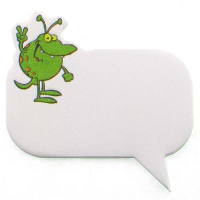 Lilamor Yapışık Mn-310 Sevimli Yapışkanlı İşaretleme Kağıdı Uzaylı