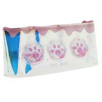 Taros 4240 Metalik Kabartmalı Kalem Çantası Cat's Club