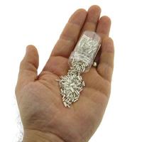 Elişi Boru Boncuk Tuzlukta Beyaz