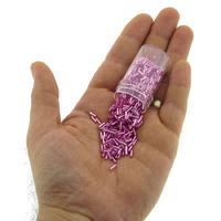 Elişi Boru Boncuk Tuzlukta Pembe