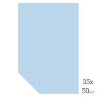 Lüks Fon Kartonu Yarım Boy 35X50 160Gr Okyanus Mavi