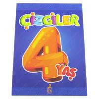 Ren Çocuk Yay. Çizgiler 4 Yaş