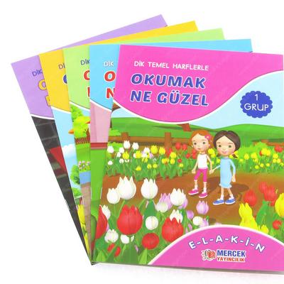 Mercek Yay. - Dik Ve Temel Harflerle Okuma Seti 5'Li Set