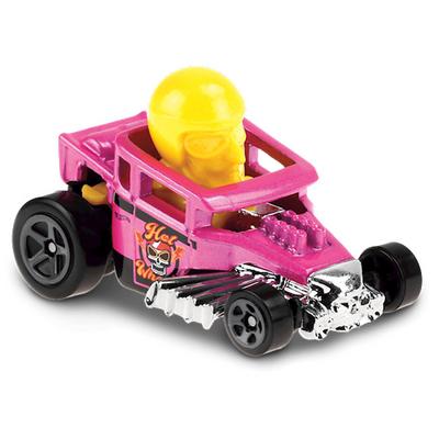 Hot Wheels 2020 Tooned 7/10 Skull Shaker Pembe