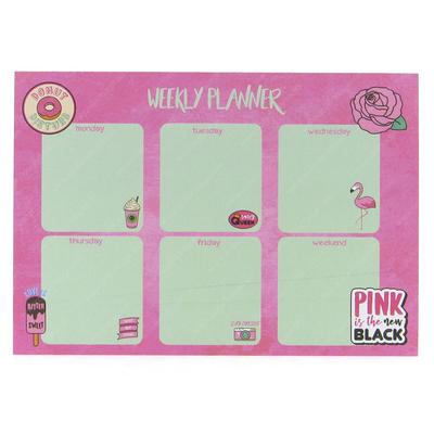 Kiwoo Design Kw-0003 Haftalık Planlayıcı Pink Is The New Black