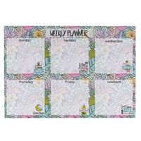 Kiwoo Design Kw-0003 Haftalık Planlayıcı Flamingo Ananas