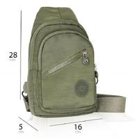 Cambridge Polo 50048 Krinkıl Çapraz Sırt Çantası Haki