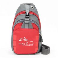 Cambridge Polo 50047 Çapraz Sırt Çantası Kırmızı-Gri