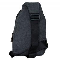 Cambridge Polo 50051 Çapraz Kanvas Sırt Çantası Siyah