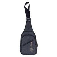 Cambridge Polo 50051 Çapraz Kanvas Sırt Çantası Siyah