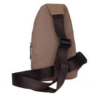 Cambridge Polo 50051 Çapraz Kanvas Sırt Çantası Kahve