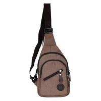 Cambridge Polo 50051 Çapraz Kanvas Sırt Çantası Kahve