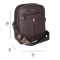 Cambridge Polo 50060 Çapraz Postacı Çantası Kahve