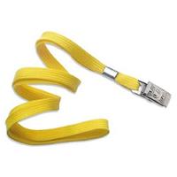 Kraf Kart Askı İpi Klipsli Sarı