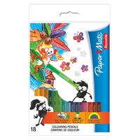 Paper Mate Kuru Boya Karton Kutuda Tam Boy 18 Renk