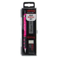 Rotring Tikky Versatil Kalem Silgi Ve Uç Set 0,5Mm Neon Pembe
