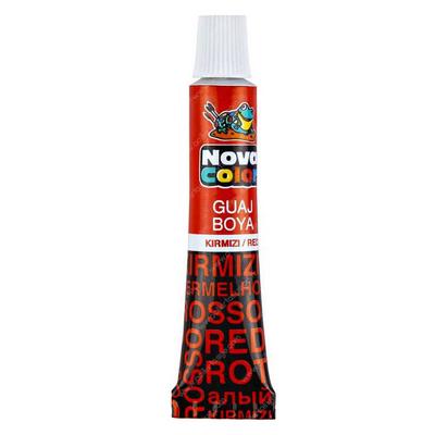 Nova Color Nc-118 Tüp Guaj Boya 7Ml Kırmızı