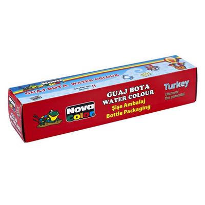 Nova Color Nc-113 Guaj Boya Şişede 6 Renk