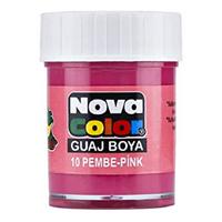 Nova Color Nc-112 Guaj Boya Şişede Pembe