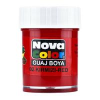 Nova Color Nc-104 Guaj Boya Şişede Kırmızı