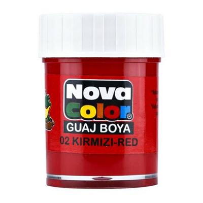 Nova Color Nc-104 Guaj Boya Şişede Kırmızı