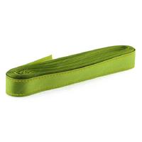 Kurdele Saten 20Mm 10 Metre Avcı Yeşili Altın Yaldızlı