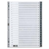 Kraf Plastik Seperatör 1-20 Rakam