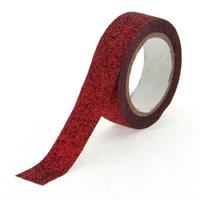 Washi Tape Kf12294 Simli Bant Kırmızı