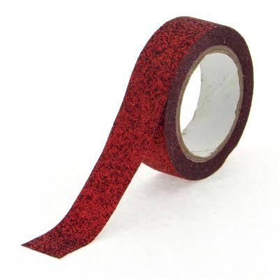 Washi Tape Kf12294 Simli Bant Kırmızı