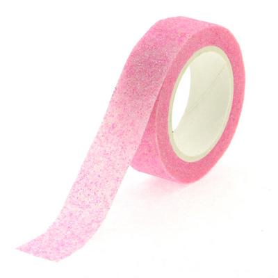 Washi Tape Kf12294 Simli Bant Pembe