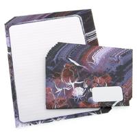 Fantazi Mektup Kağıdı Zarf Set 10'Lu Dark