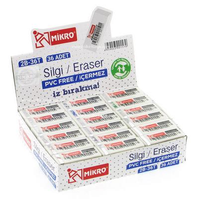 Mikro 2B-36T Silgi Mini Boy 36'Lı Paket