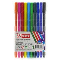 Mikro Zw-295-10 Fineliner Kalem 10'Lu Set