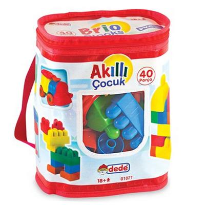 Brikko Blocks 01021 Akıllı Çocuk 40 Parça
