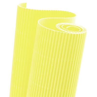 Oluklu Karton 50X70cm Açık Sarı