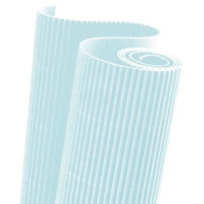 Oluklu Karton 50X70cm Buz Mavisi