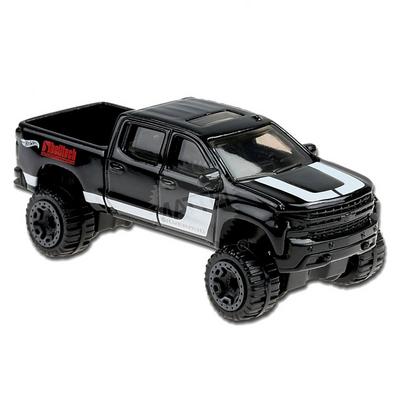 Hot Wheels 2020 Hot Trucks 5/10 19 Chevy Silverado Trail Boss Lt Siyah