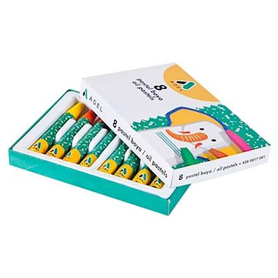 Adel Pastel Boya Karton Kutu 8 Renk