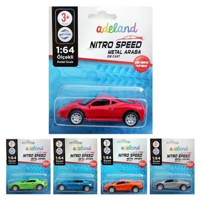 Adeland Nitro Speed Çek Bırak Metal Araba