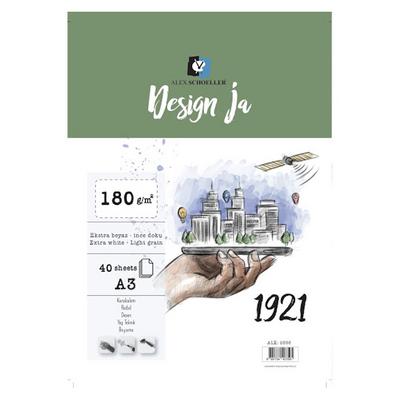 Alex Schoeller Design Ja Eskiz Defteri 180Gr A3 Boy 40 Yaprak
