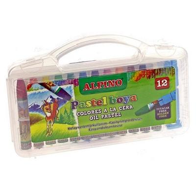 Alpino Pastel Boya Plastik Kutu 12 Renk
