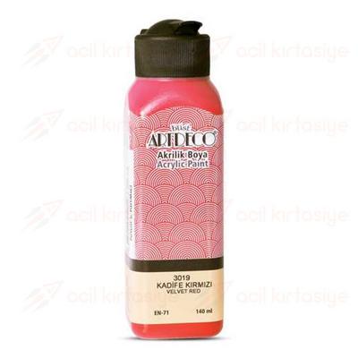 Artdeco Akrilik Boya 140Ml 3019 Velvet Red Kadife Kırmızı