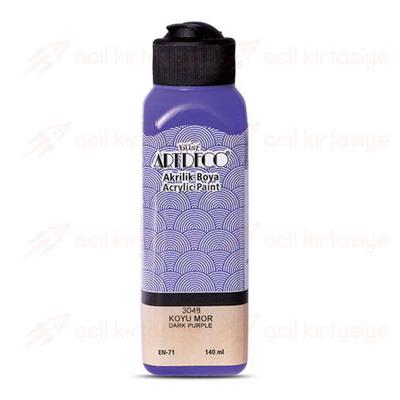 Artdeco Akrilik Boya 140Ml 3048 Dark Purple Koyu Mor