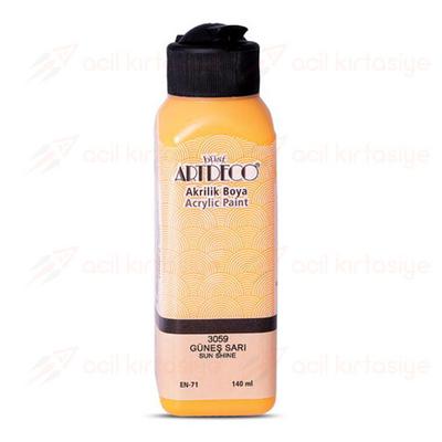 Artdeco Akrilik Boya 140Ml 3059 Sun Shıne Güneş Sarı