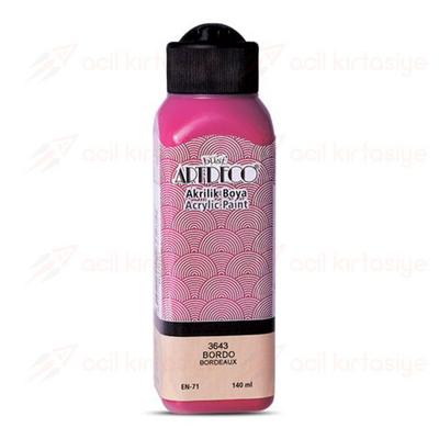 Artdeco Akrilik Boya 140Ml 3643 Bordeaux Bordo