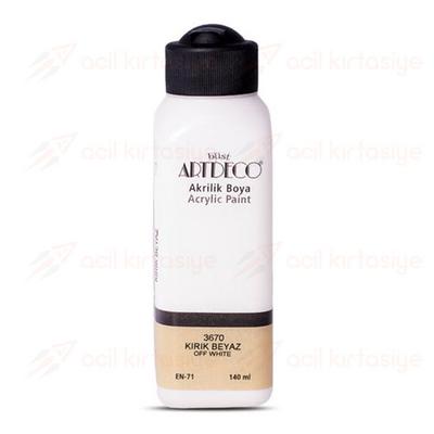 Artdeco Akrilik Boya 140Ml 3670 Off White Kırık Beyaz