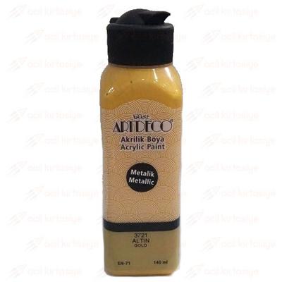 Artdeco Metalik Akrilik Boya 140Ml 3721 Gold Altın