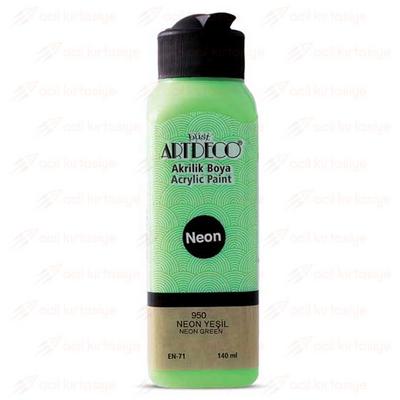 Artdeco Neon Akrilik Boya 140Ml 950 Neon Yeşil