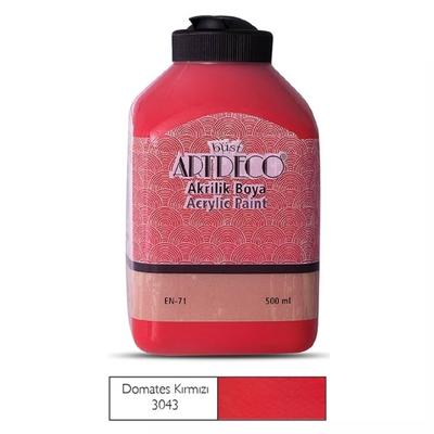 Artdeco Akrilik Boya 500Ml 3043 Domates Kırmızı