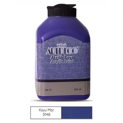 Artdeco Akrilik Boya 500Ml 3048 Koyu Mor